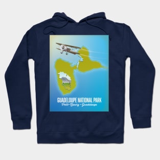 Guadeloupe National Park map Hoodie